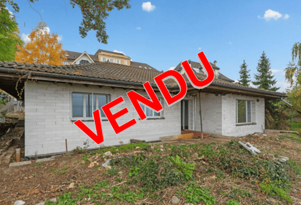 Neuchâtel, maison individuelle 5.5 pièces à rénover