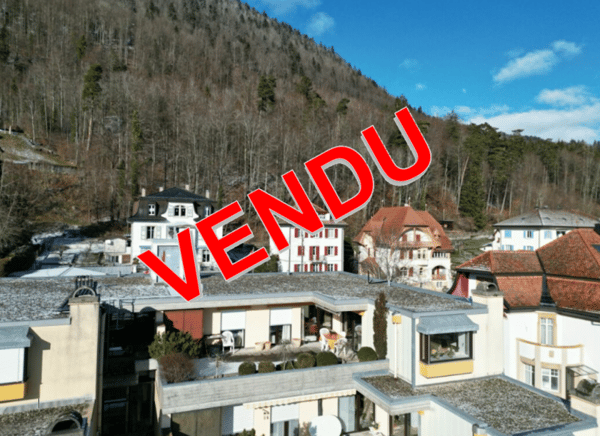 St-Imier, magnifique attique de 5.5 pièces avec terrasse