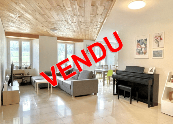Renan, magnifique appartement 4.5pces au 1er avec garage et terrasse