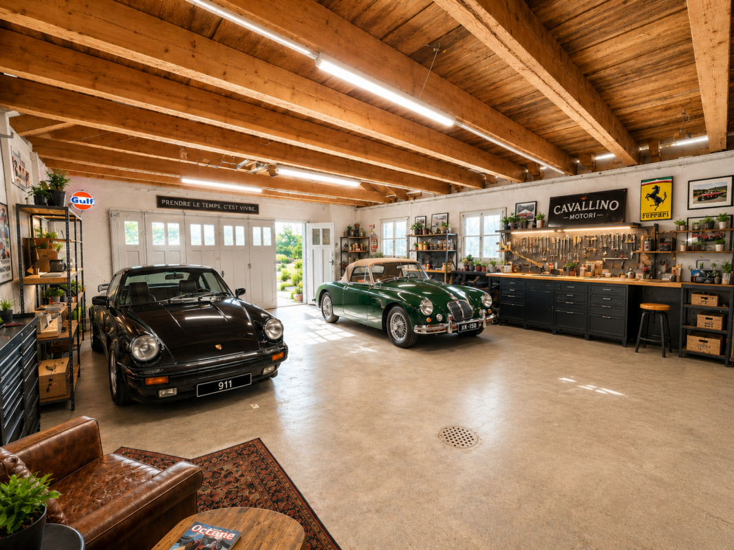 Cortébert, grand local - garage