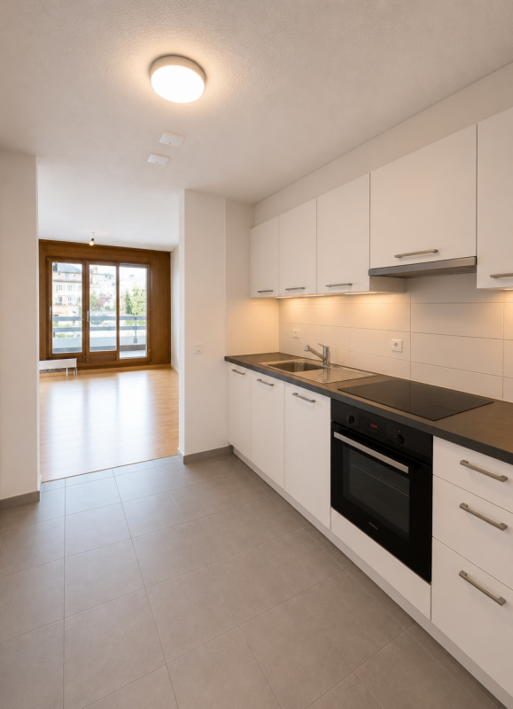 Reconvilier, joli logement de 2 pièces au 2ème étage avec cuisine neuve et balcons