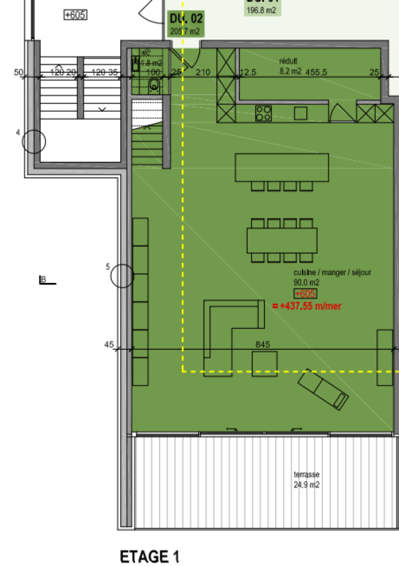 Nidau, splendide duplex haut standing 5.5 pces - 205 m2 avec parking et jardin commun
