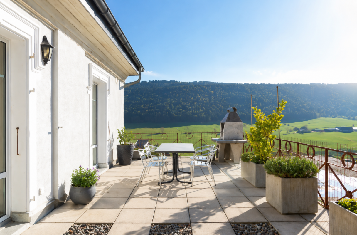 Renan, immeuble locatif de 5 appartements avec stationnements - 5.3%