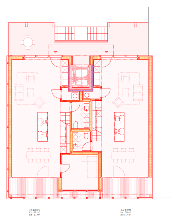 Corgémont, duplex d'exception 3.5 pièces en attique 13
