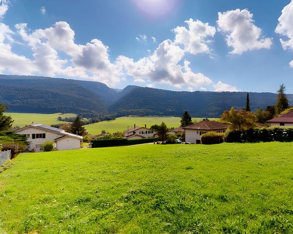Villeret, magnifique parcelle avec permis de construire 2