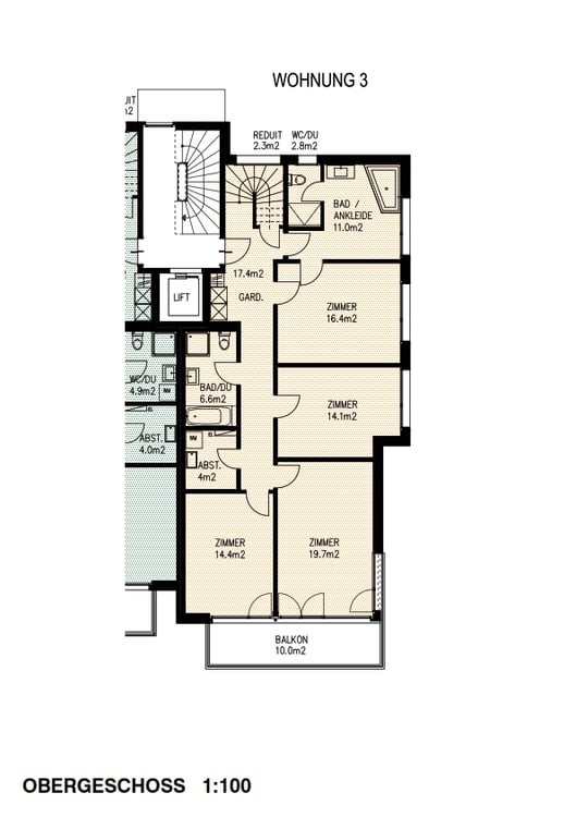 Grosszügige 5.5-Zimmer-Maisonette-Terrassenwohnung 18