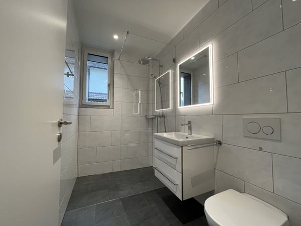 Moderne 3.5-Zimmer-Wohnung mit Wintergarten und Gartenbereich in Reinach 10