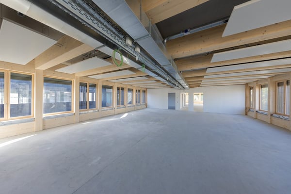 Bureaux modernes de 30 à 240 m² dans un bâtiment certifié Minergie à 2 pas de la gare de Fribourg 2