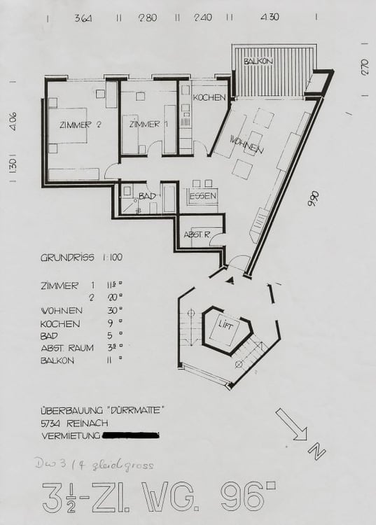 Komfortable 1.5-Zimmer-Wohnung mit barrierefreiem Bad 11