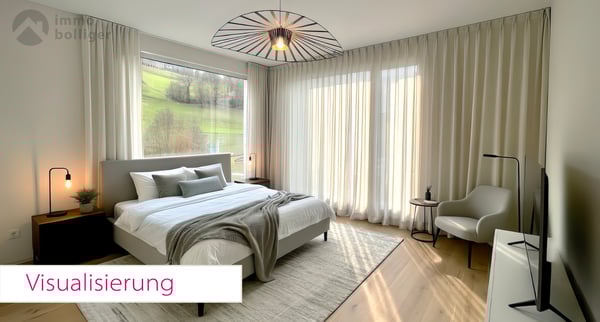 Terrassenhaus mit Komfort, Stil und Aussicht im Mühlethal 7