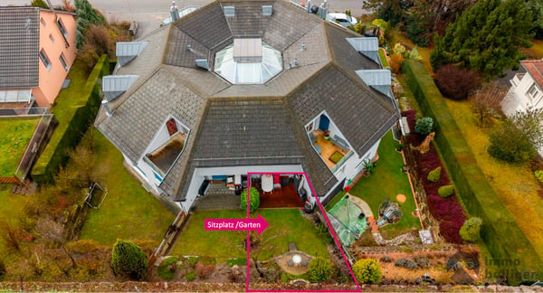 Stadtnahes Unikat - Oktagon mit Balkon und Garten 10