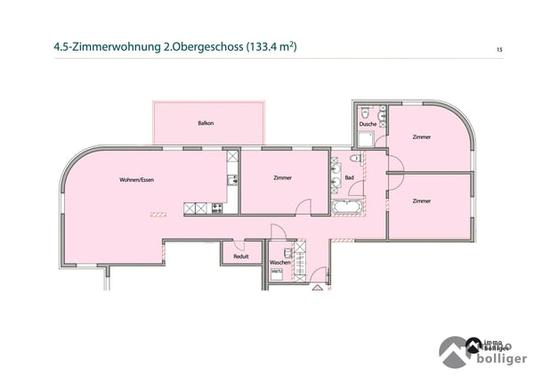 Moderne und helle 4.5-Zimmerwohnung an bester Lage zu vermieten! 9