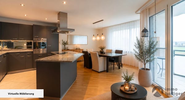 Stadtnahes Unikat - Oktagon mit Balkon und Garten 2