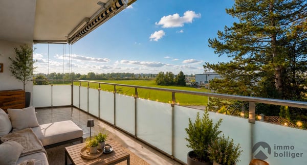 Stadtnahes Unikat - Oktagon mit Balkon und Garten