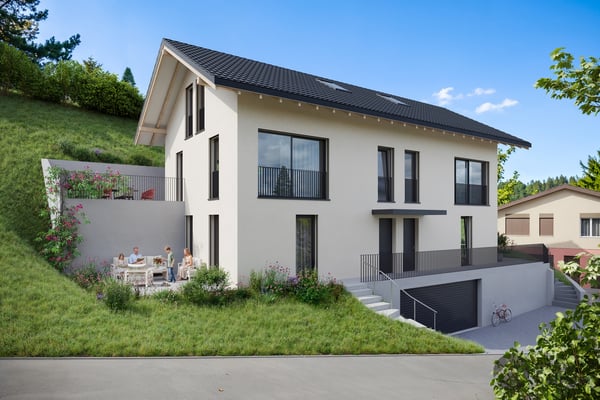 4.5-Zimmer-Doppelhaushälfte mit individuellem Ausbau 10