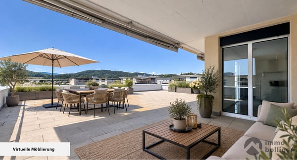 118 m² Terrasse - Ihr privates Outdoor-Wohnzimmer