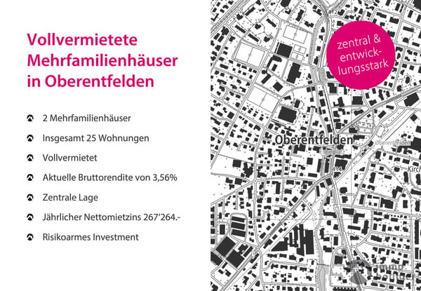 Vollvermietete Mehrfamilienhauser in Oberentfelden 1
