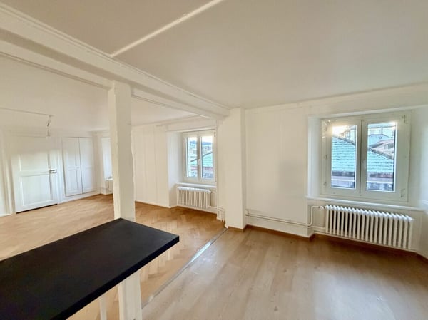 Rénové! Appartement de 1.5 pièces dans les combles 1