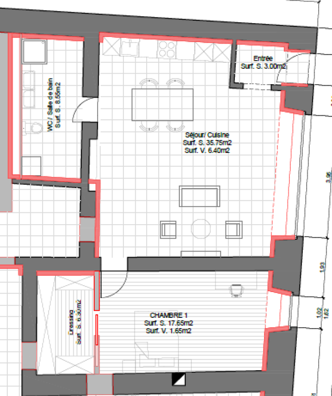 A saisir ! Appartement neuf de 2.5 pièces