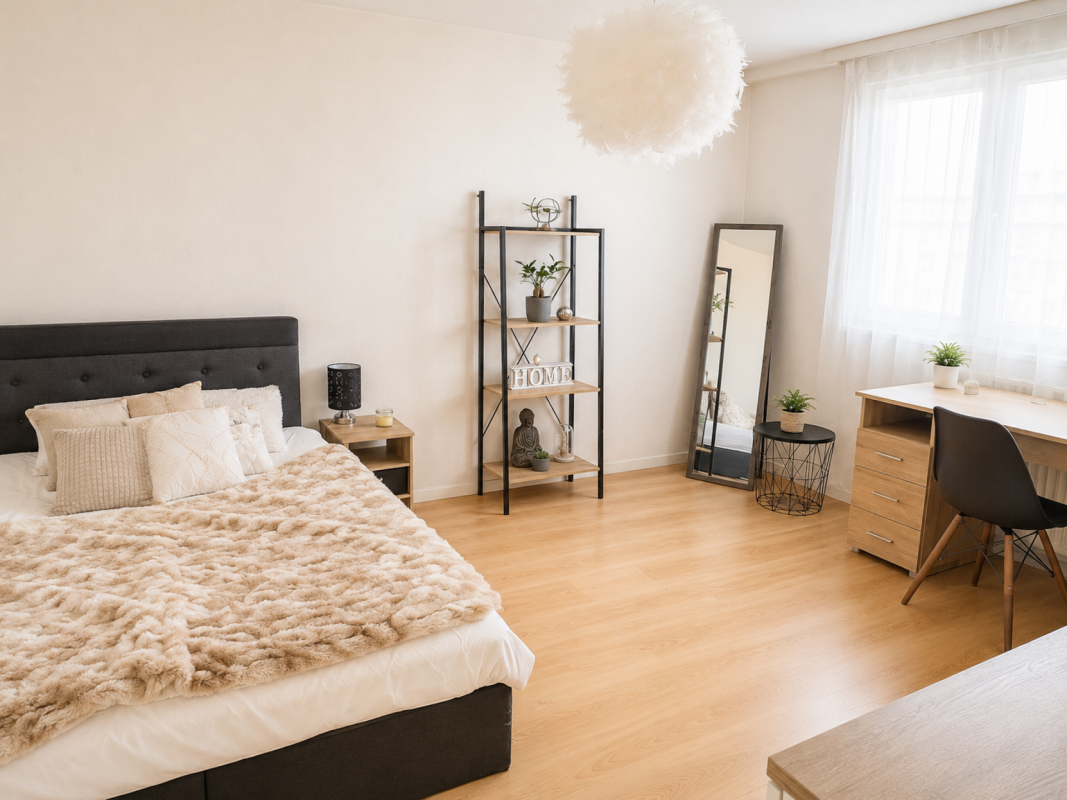 Appartement de 3 pièces au 2ème étage