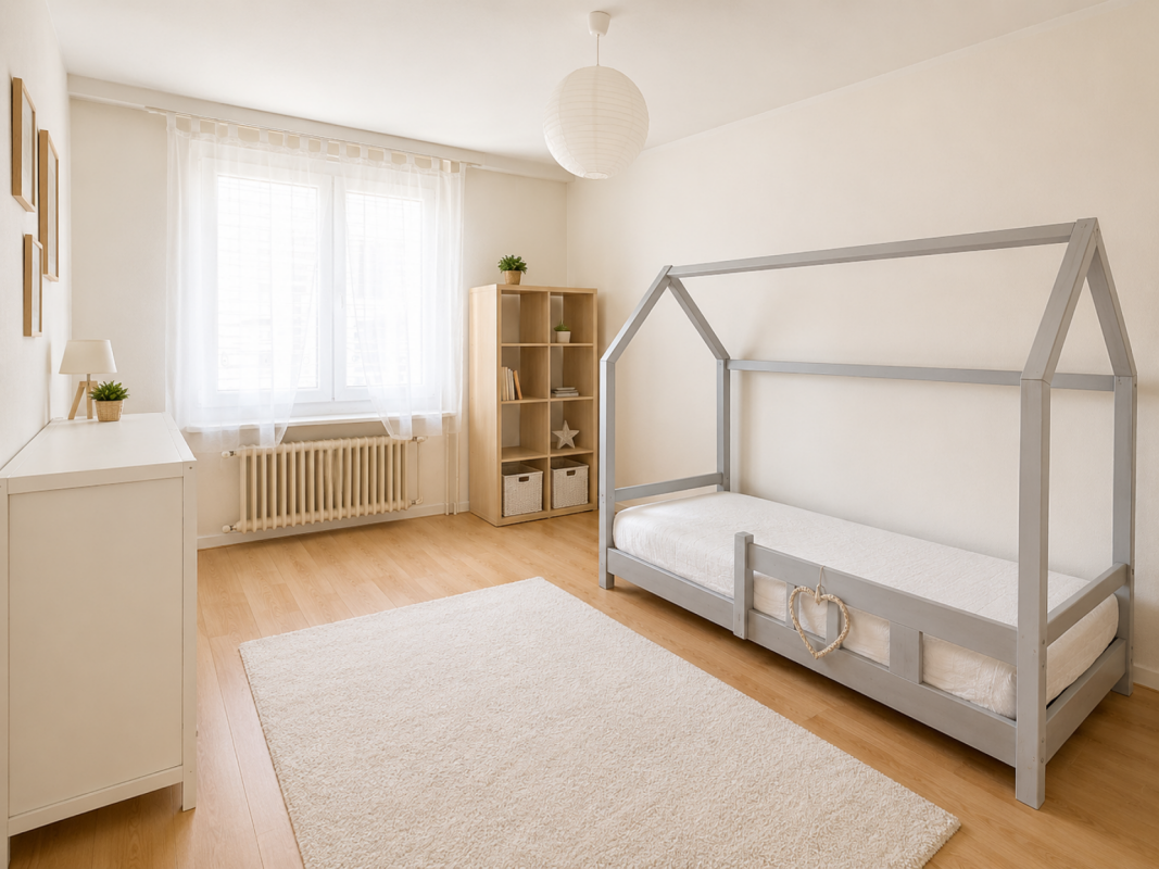 Appartement de 3 pièces au 2ème étage