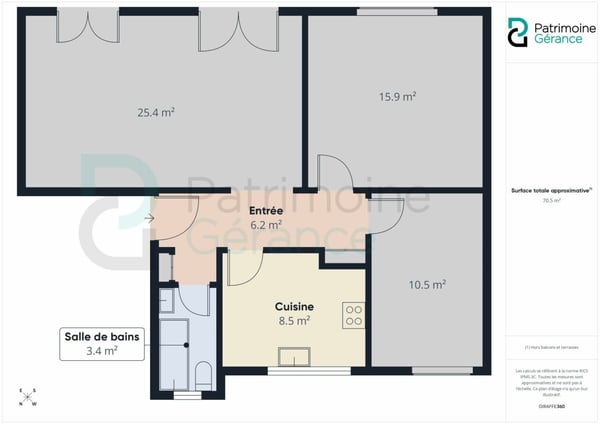 Spacieux ! Appartement de 3.5 pièces 7