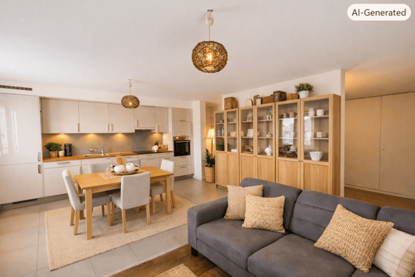 Vue imprenable sur la ville ! Appartement de 3.5 pièces