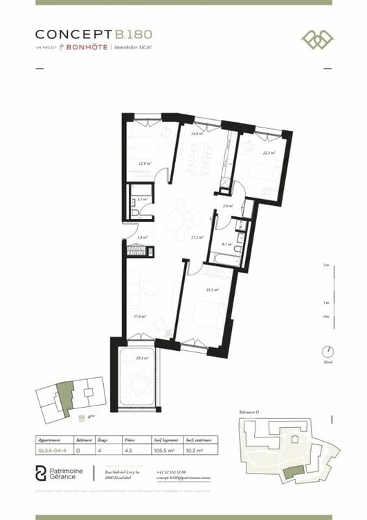 DÉCOUVREZ CONCEPT B.180 - APPARTEMENT NEUF DE 4.5 PIÈCES 8