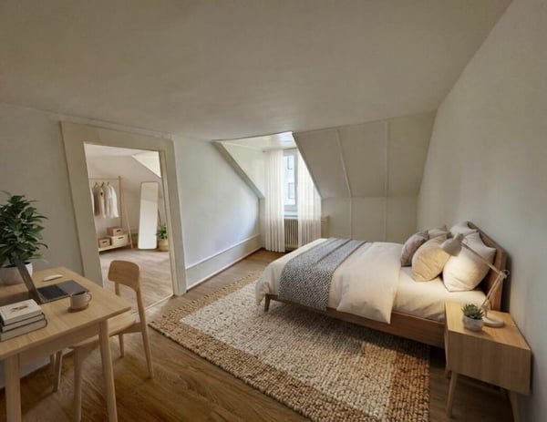 DU CHARME SOUS LES COMBLES - 3.5 PIÈCES DE 90 M² AU COEUR DE LA CHAUX-DE-FONDS 3