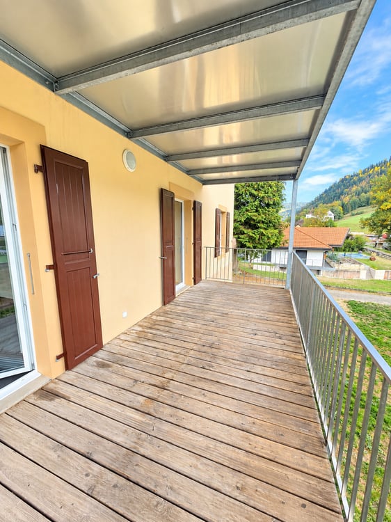 Joli appartement de 2 pièces avec poêle suédois et grand balcon dans un quartier très calme 6