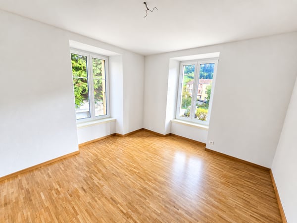 Joli appartement de 2 pièces avec poêle suédois et grand balcon dans un quartier très calme 11