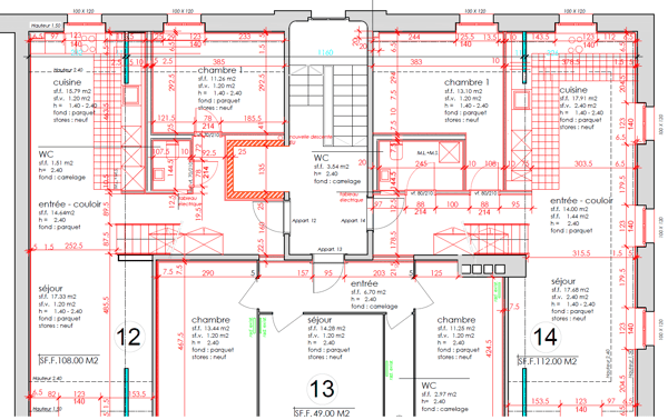 Superbe appartement en duplex entièrement neuf de 1 pièces au 1ème étage avec ascenseur 11