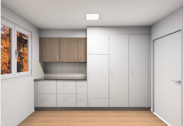 Spacieux appartement de 5 pièces avec balcons à Travers 6