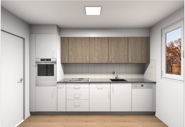 Spacieux appartement de 5 pièces avec balcons à Travers 7