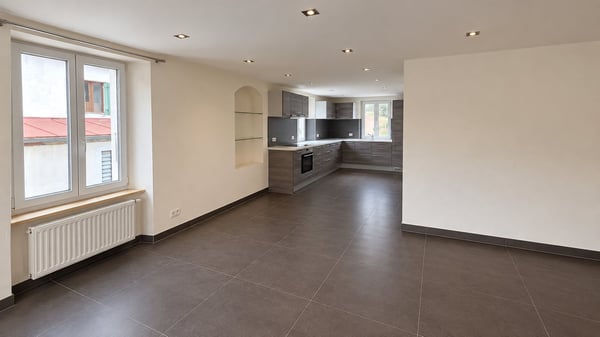 Grand appartement de 2,5 pièces en duplex entièrement rénové 2