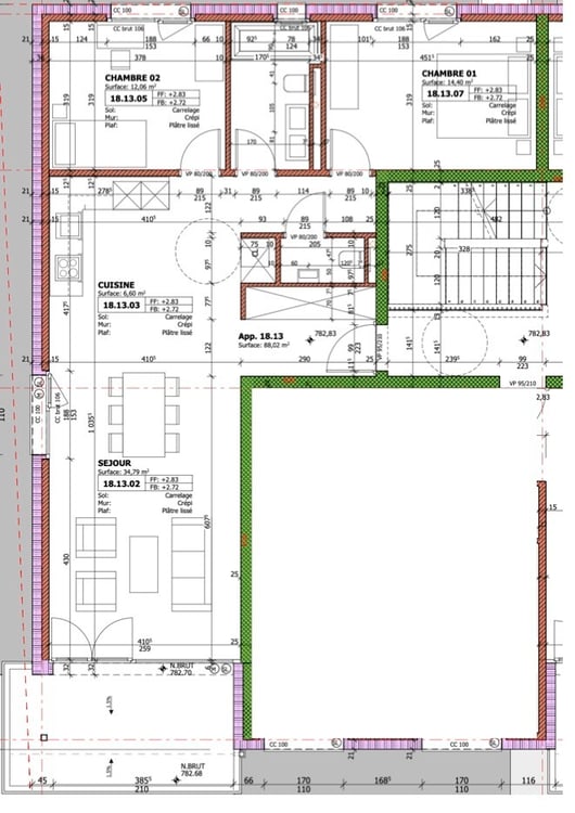 Joli 1.5 pièces lumineux et moderne, au calme, proche des commerces 11