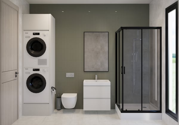 Grand 1.5 neuf traversant, avec grand séjour et balcon couvert 9