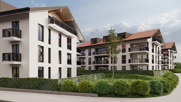 Grand 1.5 neuf traversant, avec grand séjour et balcon couvert 2