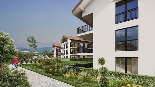 Grand 1.5 neuf traversant, avec grand séjour et balcon couvert 3