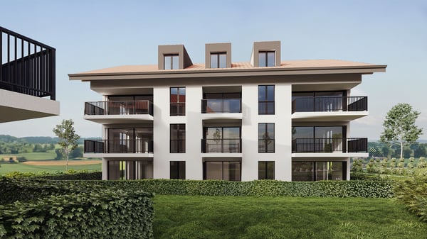 1.5 pièces neuf avec terrasse et grand jardin 6