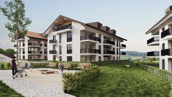 1.5 pièces neuf avec terrasse et grand jardin 5