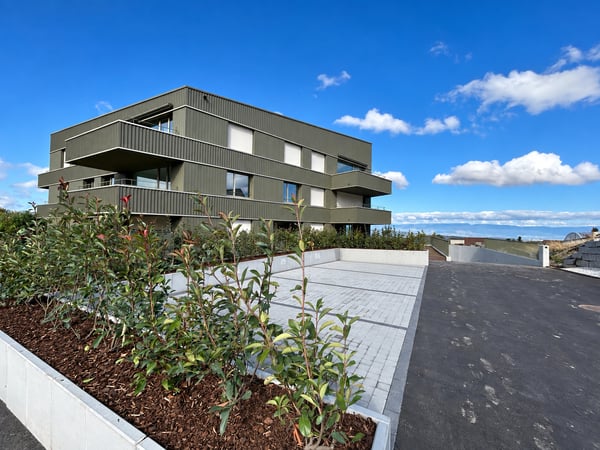 Appartements de 4,5 dans un cadre calme et verdoyant à Châtonnaye 1