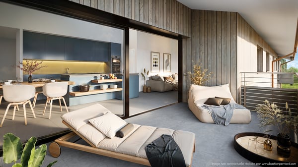 Appartements neufs de 2,5 pièces dans un cadre verdoyant 2