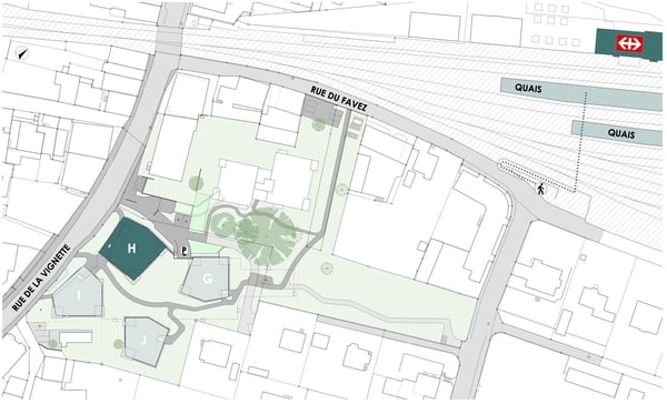 Proche de la gare, dans un nouveau quartier verdoyant 5