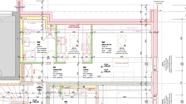 Studio au 1er étage dans un immeuble entièrement rénové 2