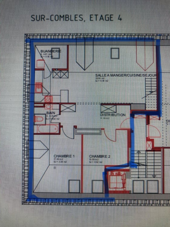 Appartement duplex de 4.5 pièces avec vue, au 4ème étage à La Chaux-de-Fonds 7