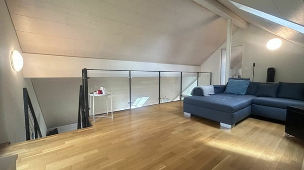 Wohnen über dem Gürbetal - 1.5-Zimmer-Duplex mit Alpenblick in Gelterfingen 15