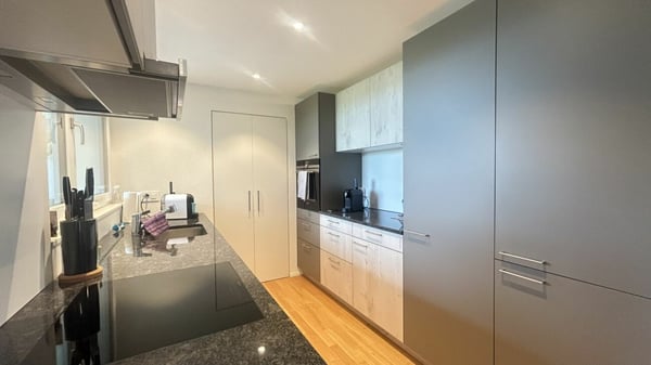 Wohnen über dem Gürbetal - 1.5-Zimmer-Duplex mit Alpenblick in Gelterfingen 20