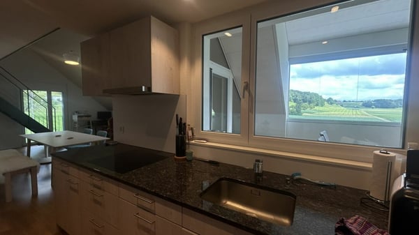 Wohnen über dem Gürbetal - 1.5-Zimmer-Duplex mit Alpenblick in Gelterfingen 22
