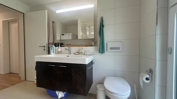 Wohnen über dem Gürbetal - 1.5-Zimmer-Duplex mit Alpenblick in Gelterfingen 26